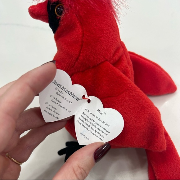 Extremely rare Mac Beanie Babie with tag errors - Picture 5 of 5